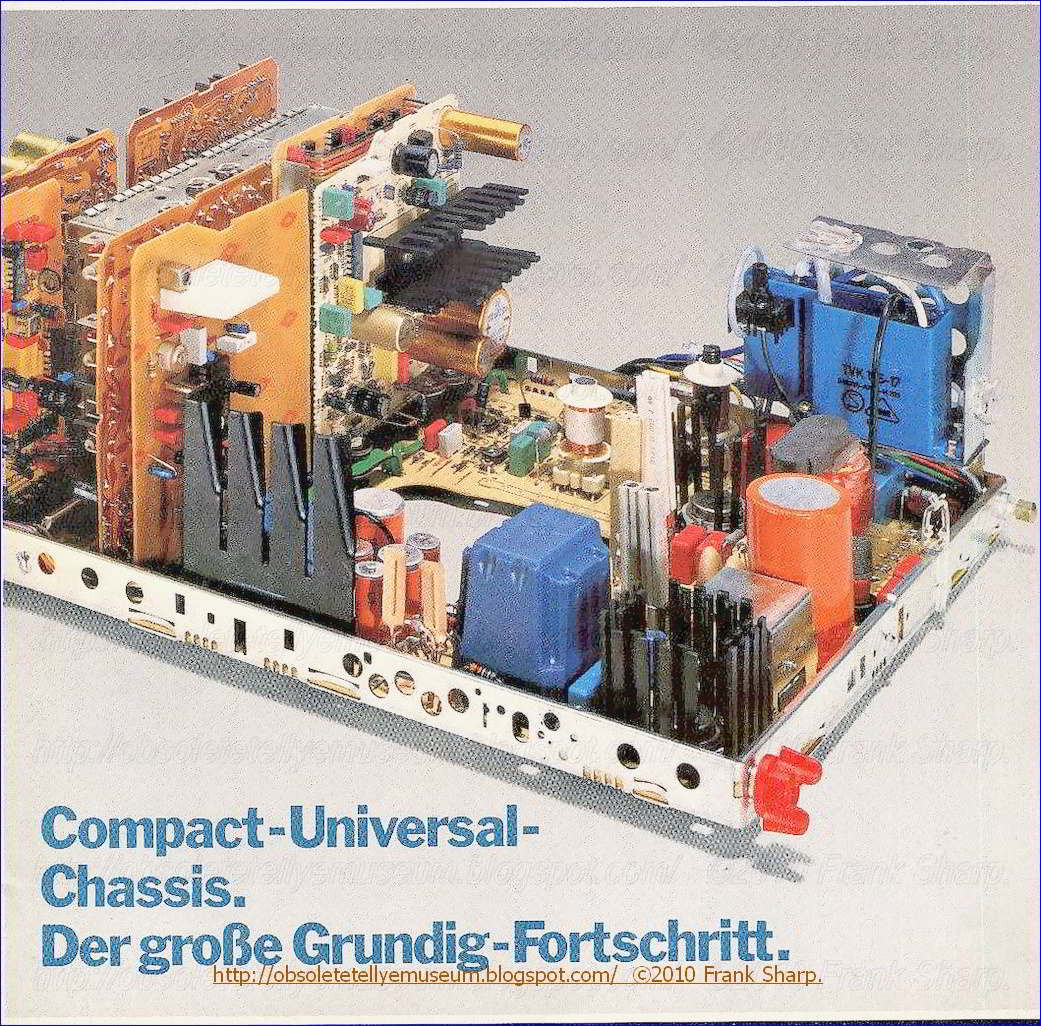 Obsolete Technology Tellye Grundig Super Color A6600 Serie