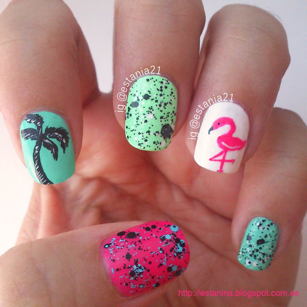 Tropical Nail Art Designs Tropical Nail Art Designs