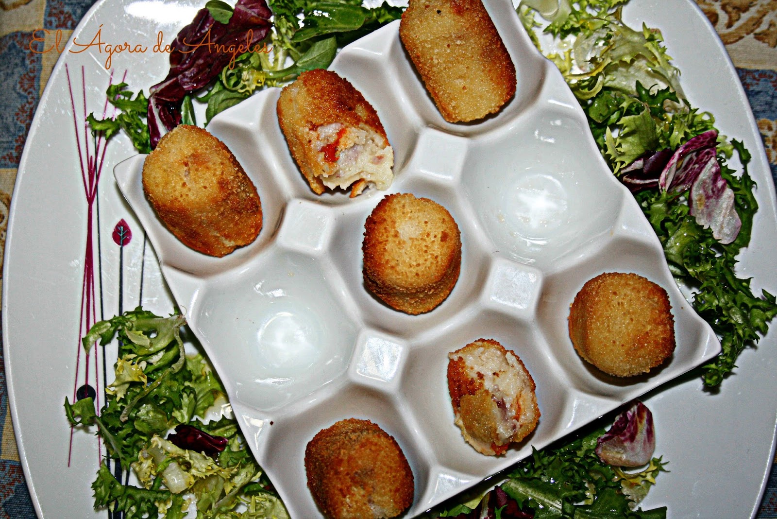 Croquetas De Chorizo Y Jamón