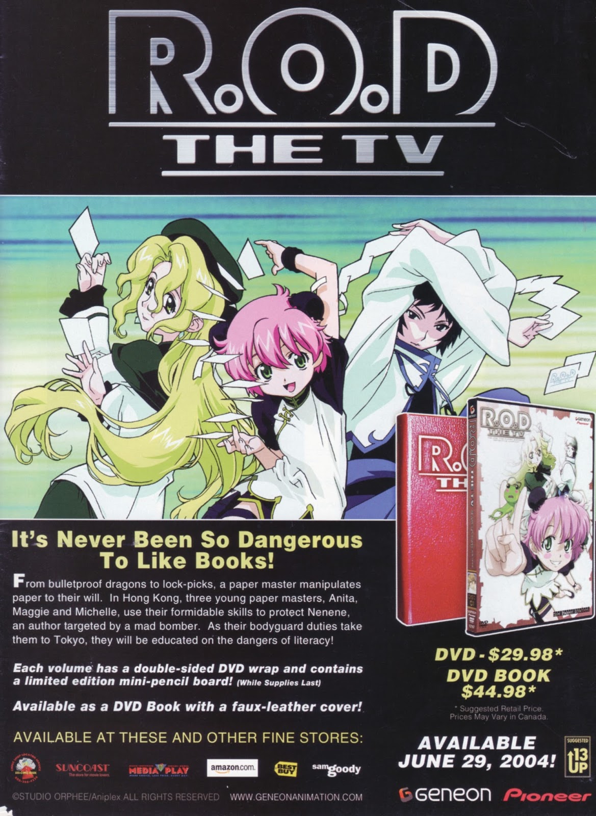 Download Anime Wasteland Throwback Ad Tuesday R O D The Tv Free HD Get Wallpaper Anime Wasteland Throwback Ad Tuesday R O D The Tv Desktop Wallpaper