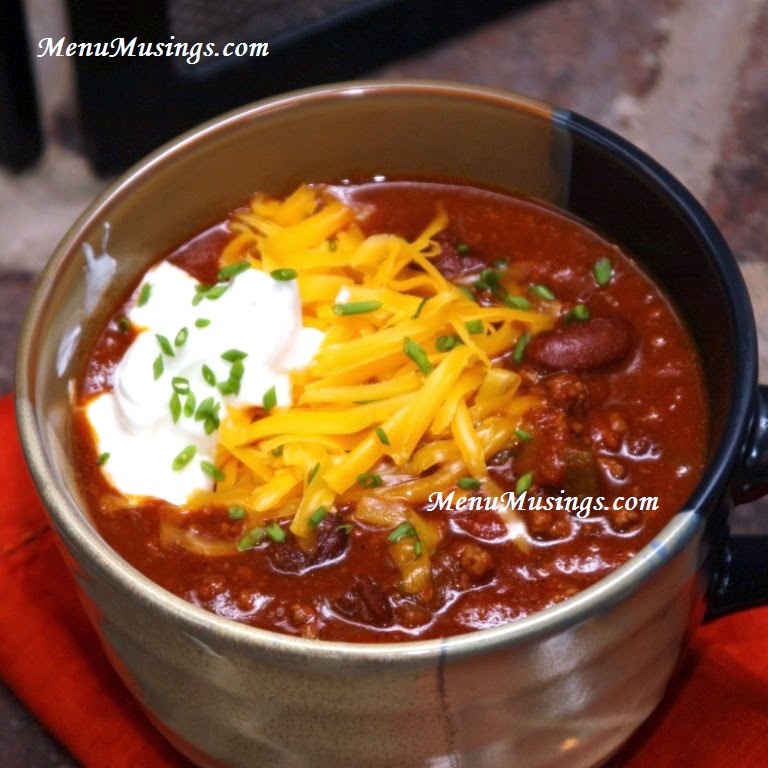 Menu Musings of a Modern American Mom Man Chili