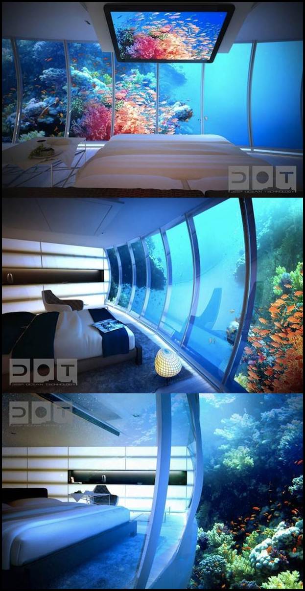 discus hotel futuristik di dasar laut dubai discus hotel futuristik di dasar laut dubai