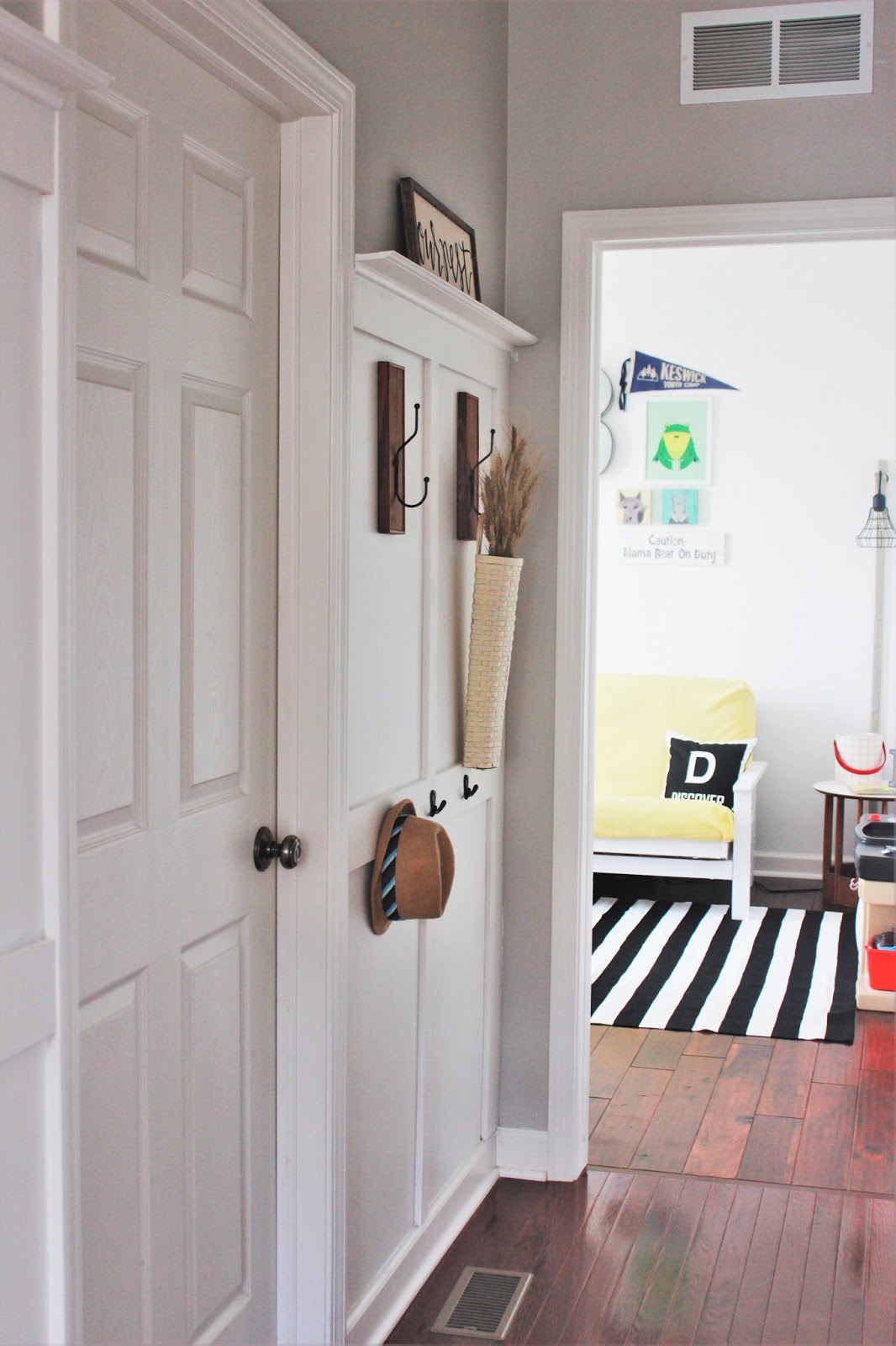 Board and Batten Coat Rack is Done! :Entryway Drop Zone ...