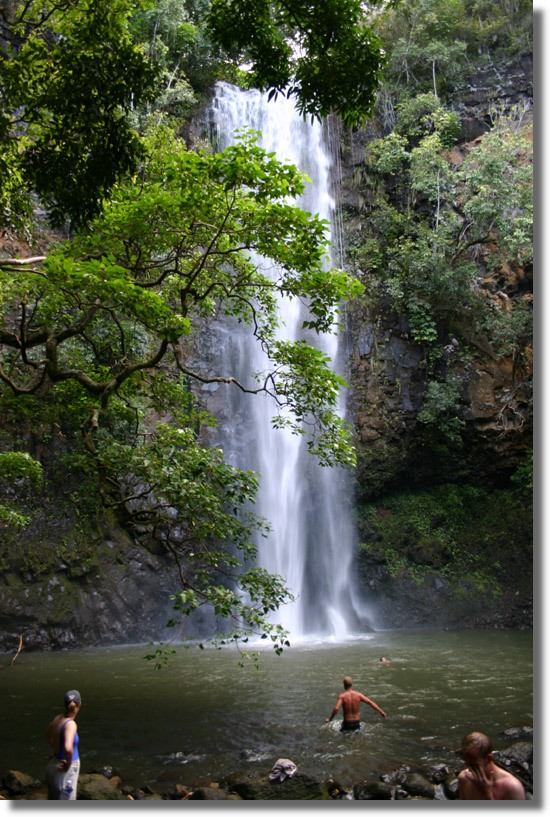 secret falls kauai