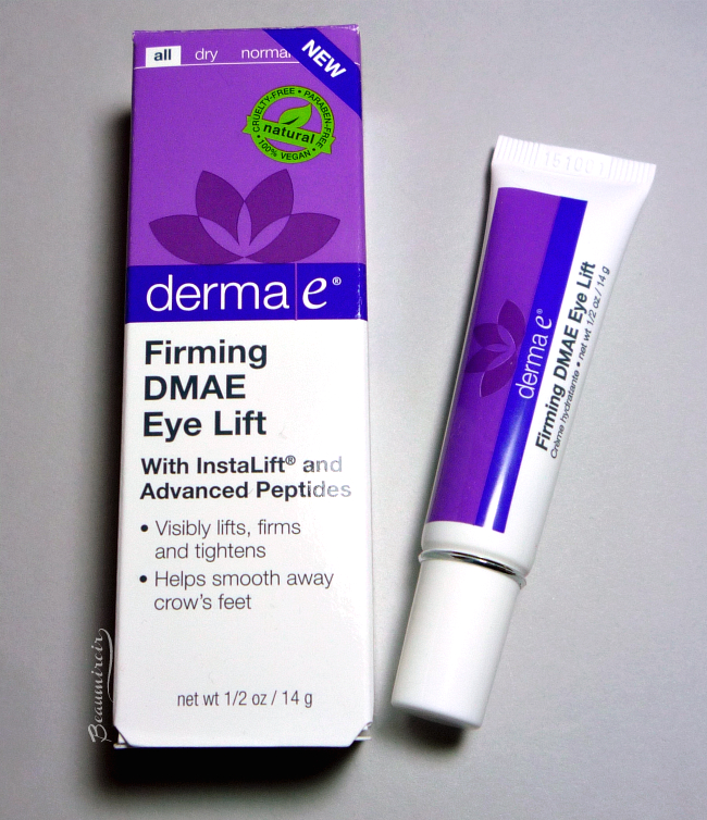 derma e Coming To Target noticethelotus + Firming DMAE Eye Lift Review (Sponsored) Beaumiroir