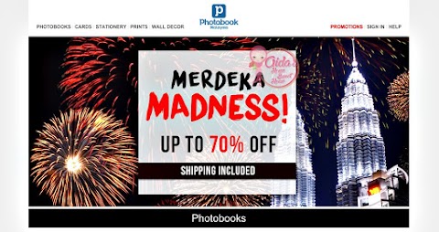 PHOTOBOOK MALAYSIA MERDEKA MADNESS EXTENDED UP TO 70% OFF ~ TINGGAL BEBERAPA JAM JE !