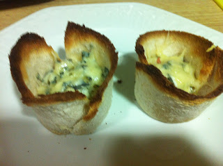 196º Receta: Cestas Con Quesos
