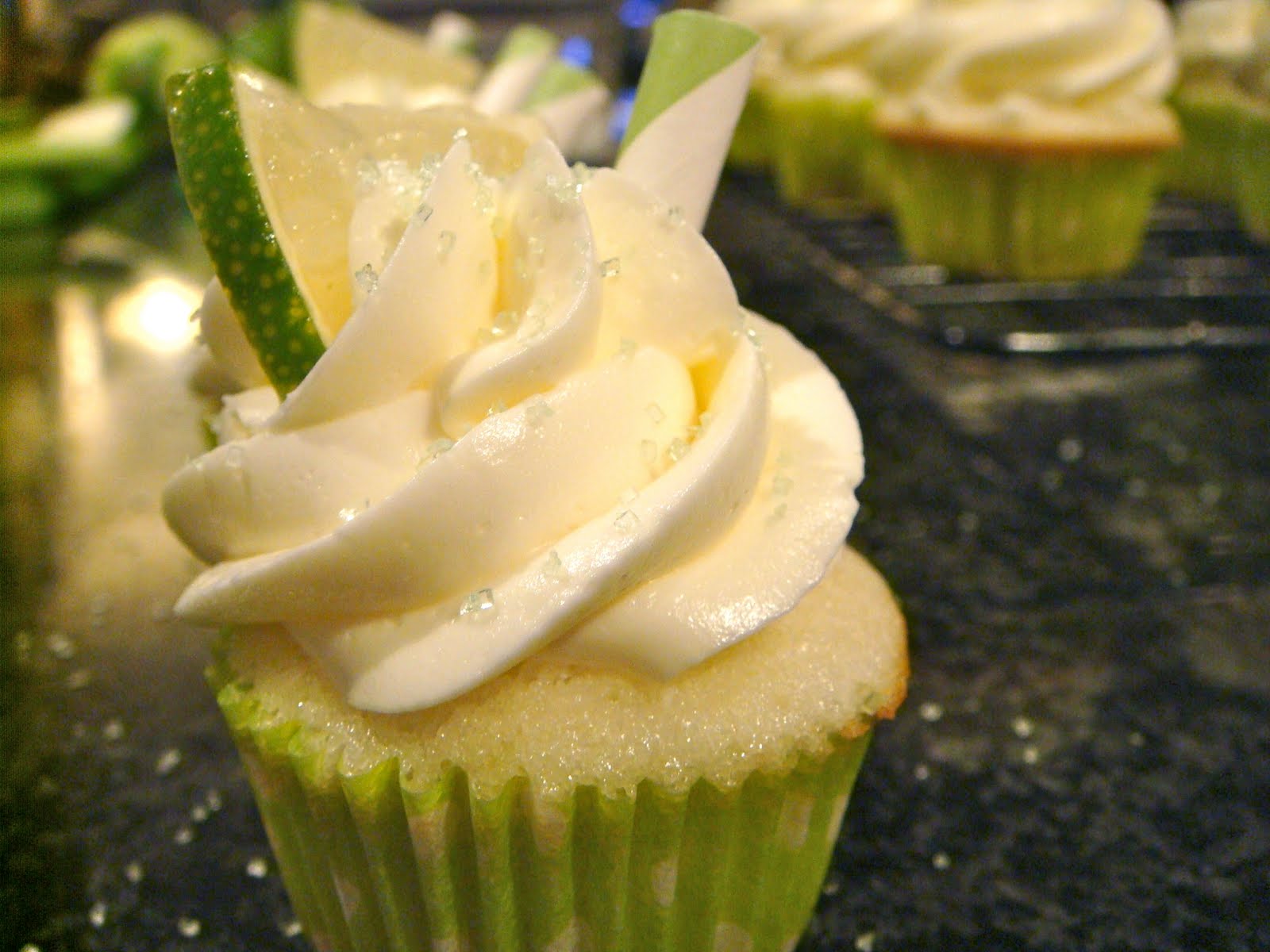 Delicious Dishings Mini Margarita Cupcakes