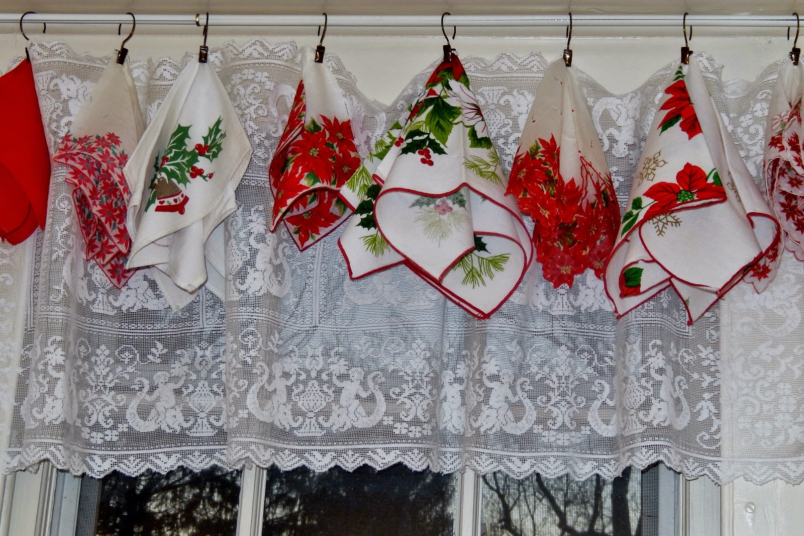 The Stone Cottage Workshop Treat Your Window To Vintage Linens