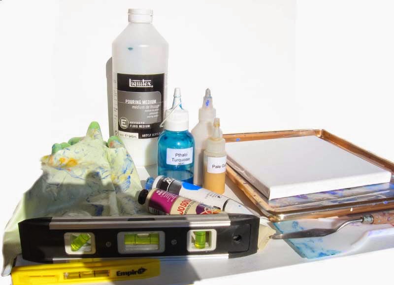 Art Pourings Fluid Acrylic Pouring with Liquitex Pouring Medium (pre