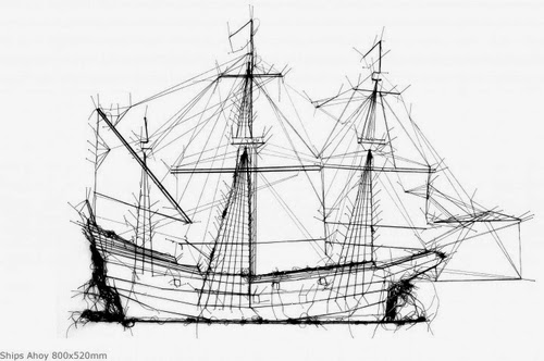 16-Ships-Ahoy-Drawing-With-Thread-Textile-Artist-Debbie-Smyth-www-designstack-co