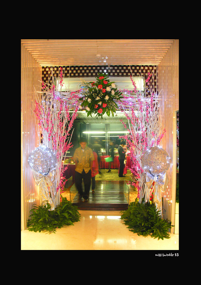 miss twinkle 15: Dekorasi pengantin bergaya asia modern