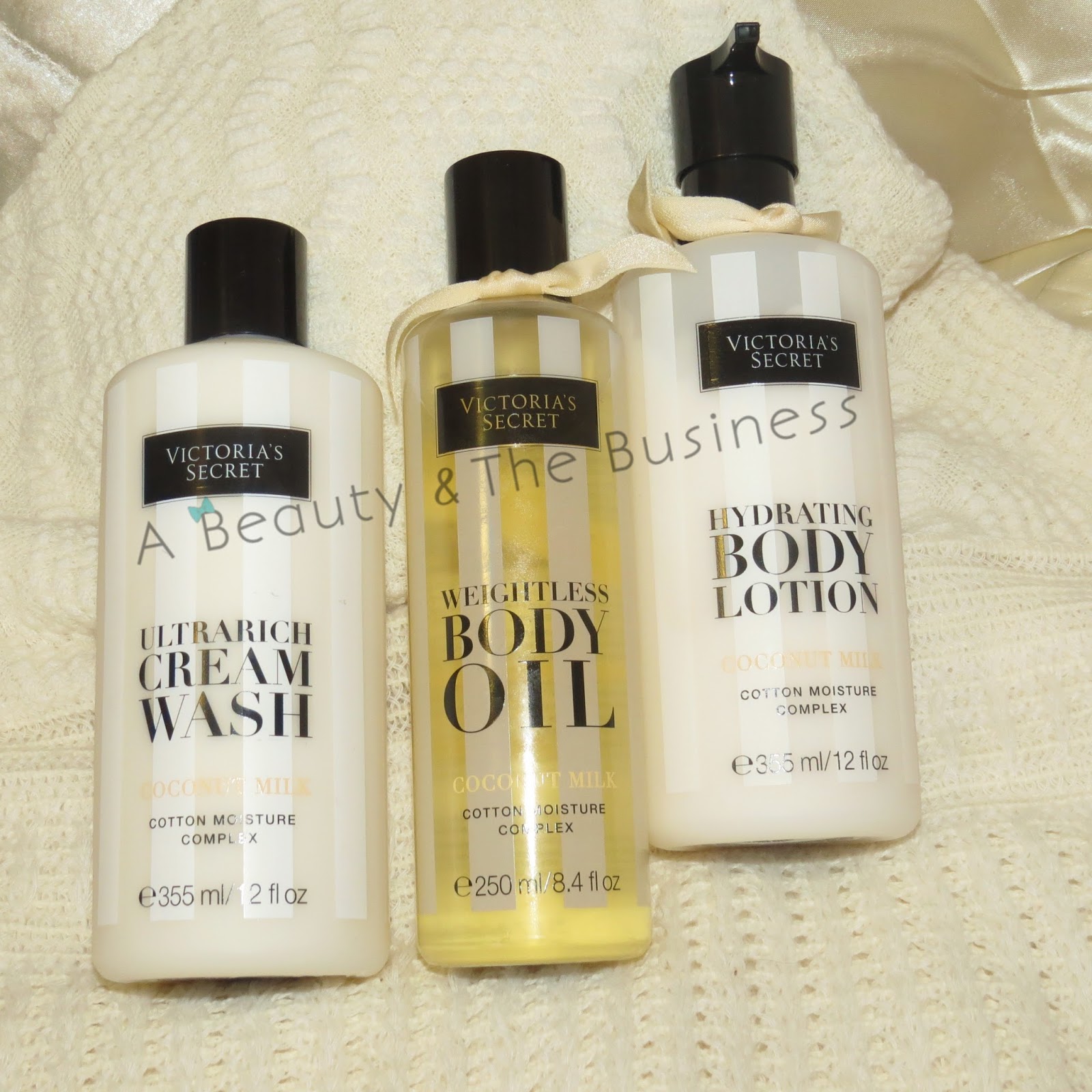 Victoria Secret New Body Care System Weightless Body Oil in Coconut