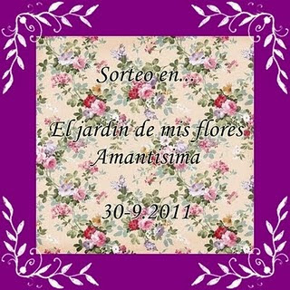 sorteo en "EL JARDIN DE MIS FLORES"