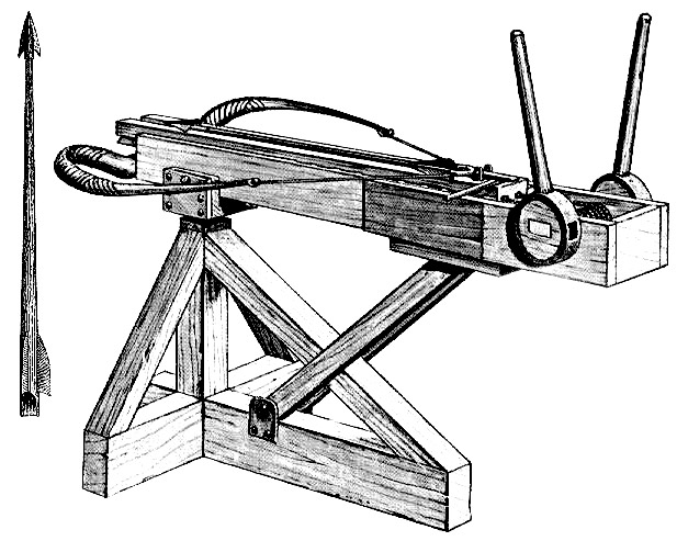 crossbow gastraphetes and polybolos