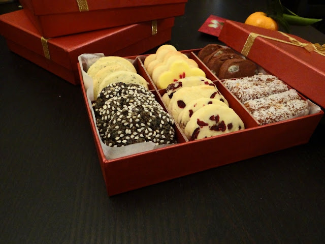 Words &amp; Cake | Bake, Eat, Write, Read: Chinese New Year Assorted Cookie Boxes