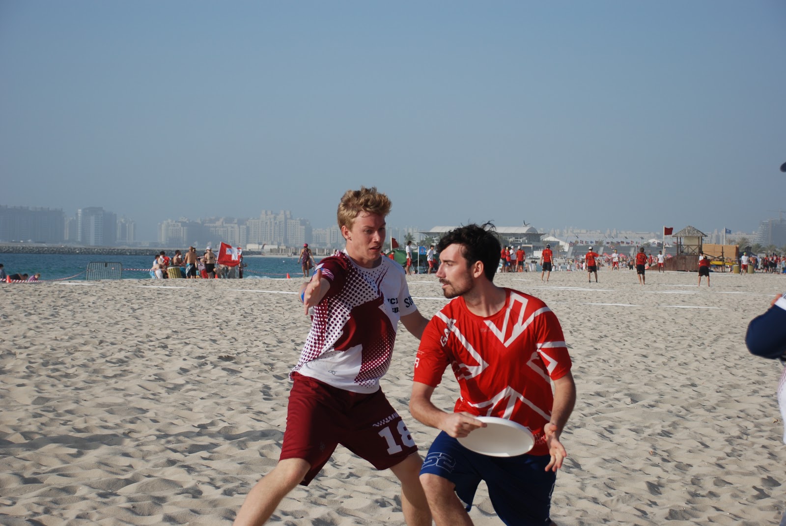Opening the Sky World Championships for Beach Ultimate Frisbee