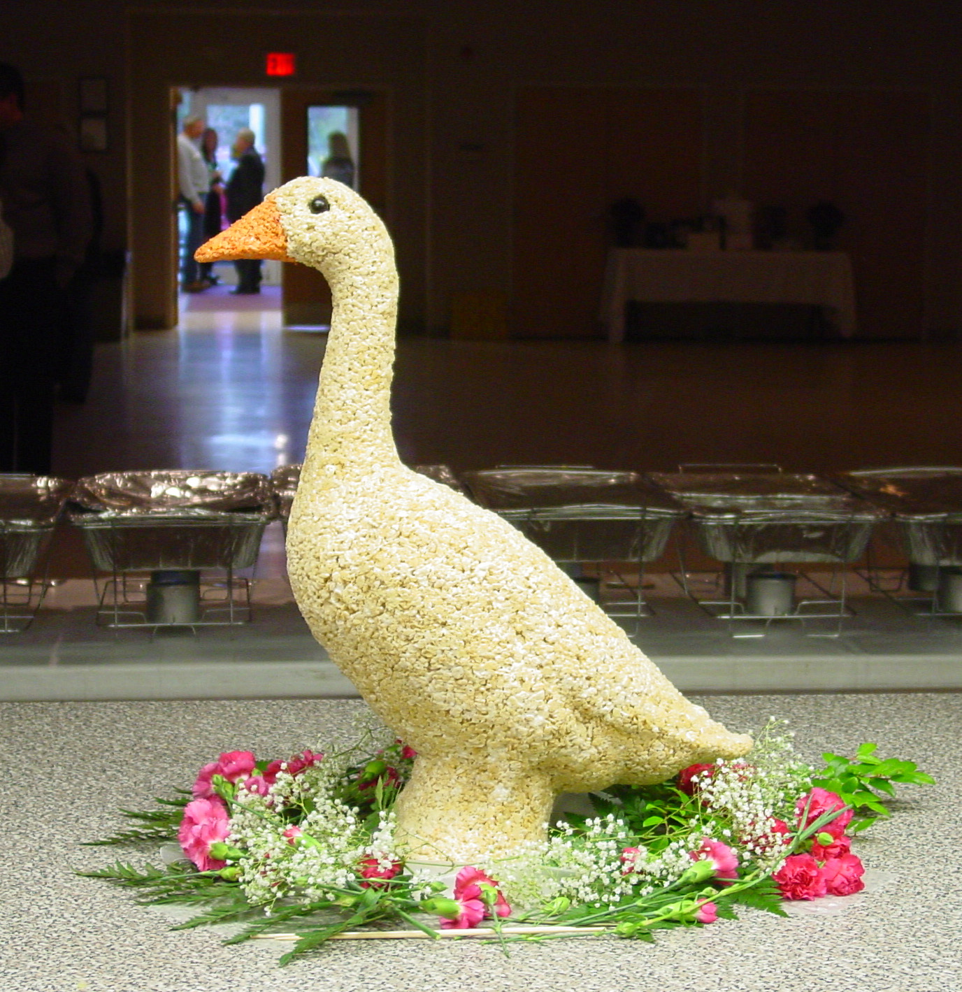 Random Facts Rice Krispies have been used to make sculptures.