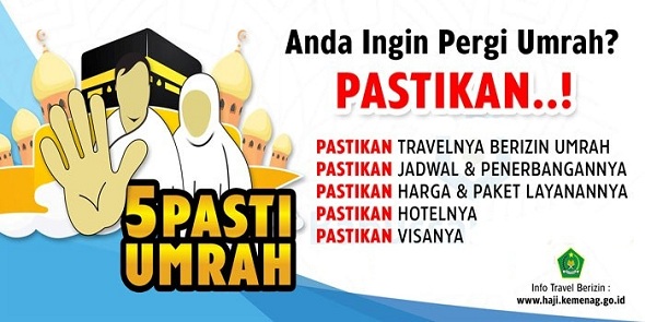 Pilih Lima Pasti Umrah