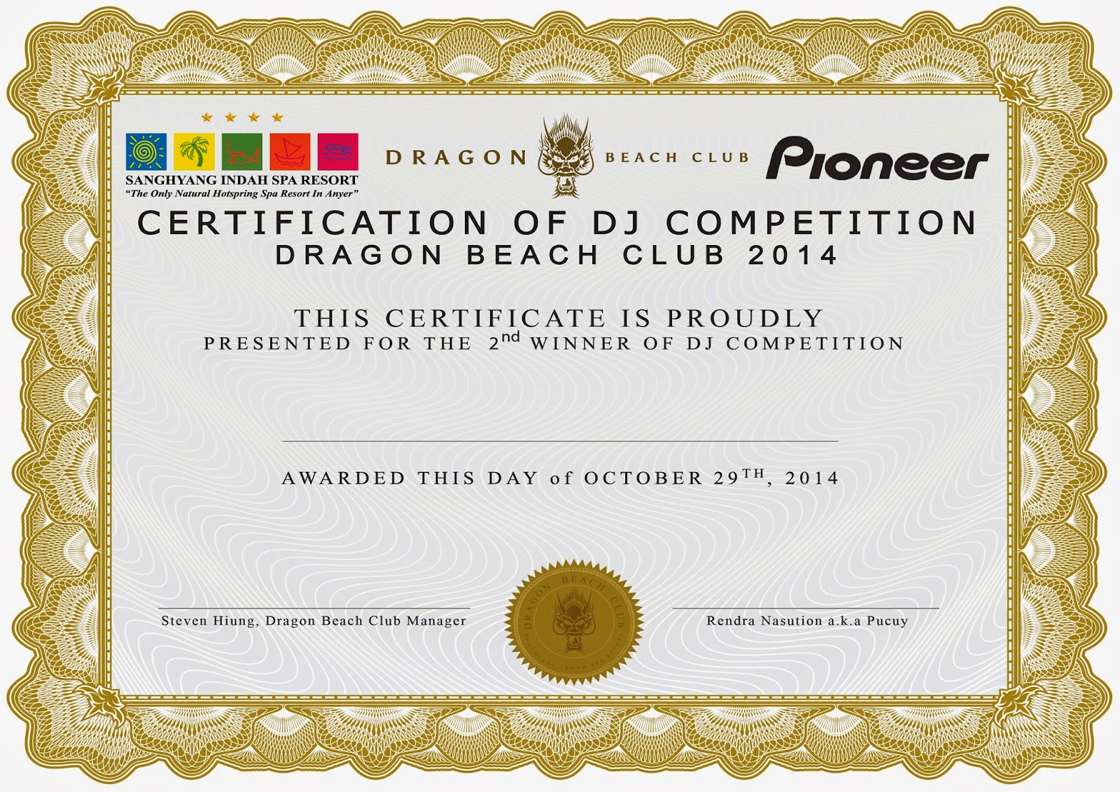 Jasa Cetak Sertifikat, Piagam Penghargaan harga paling