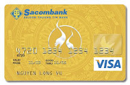 Thẻ tín dụng quốc tế Sacombank Visa Credit