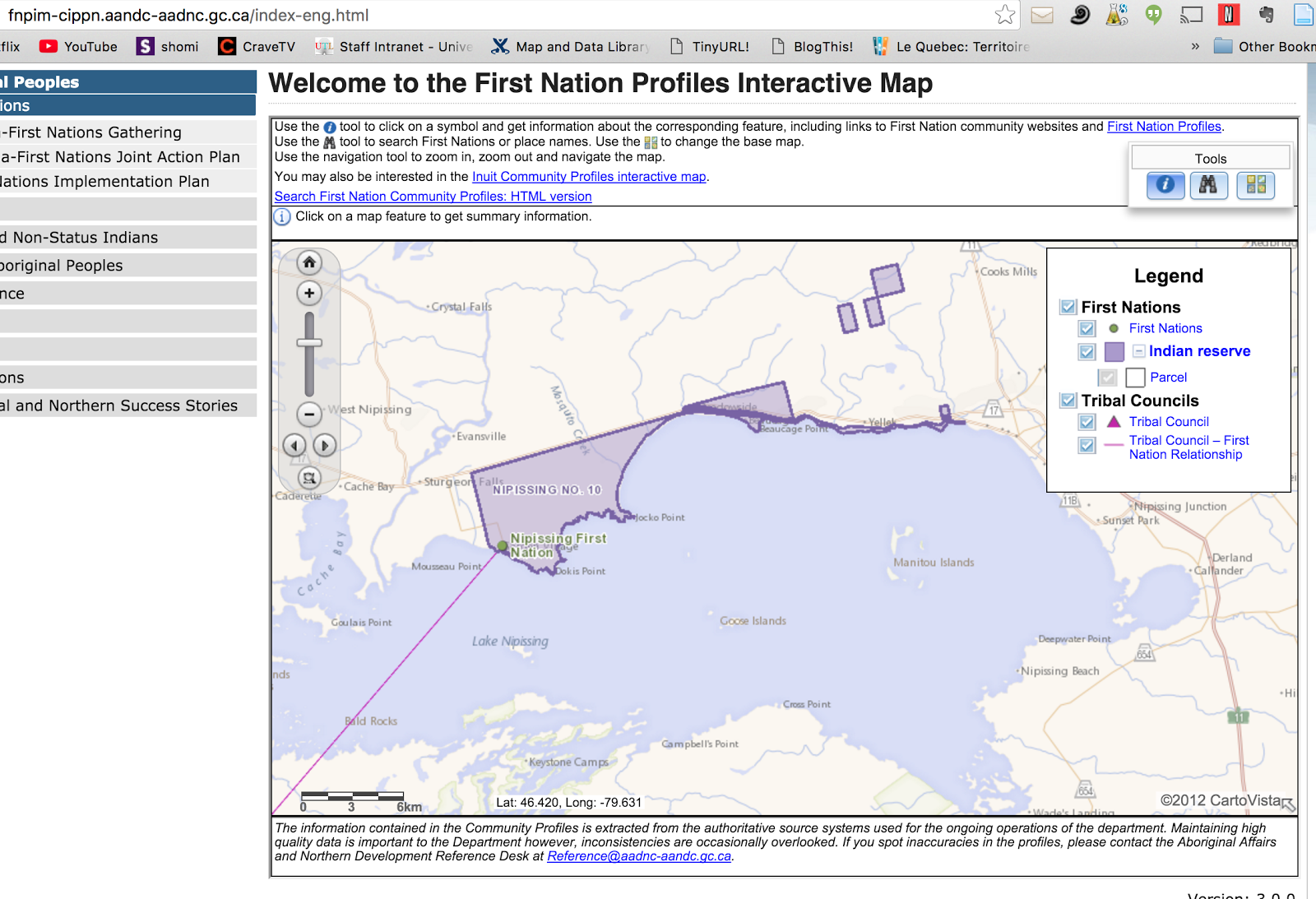 Map and Data Library, University of Toronto The disappearance of