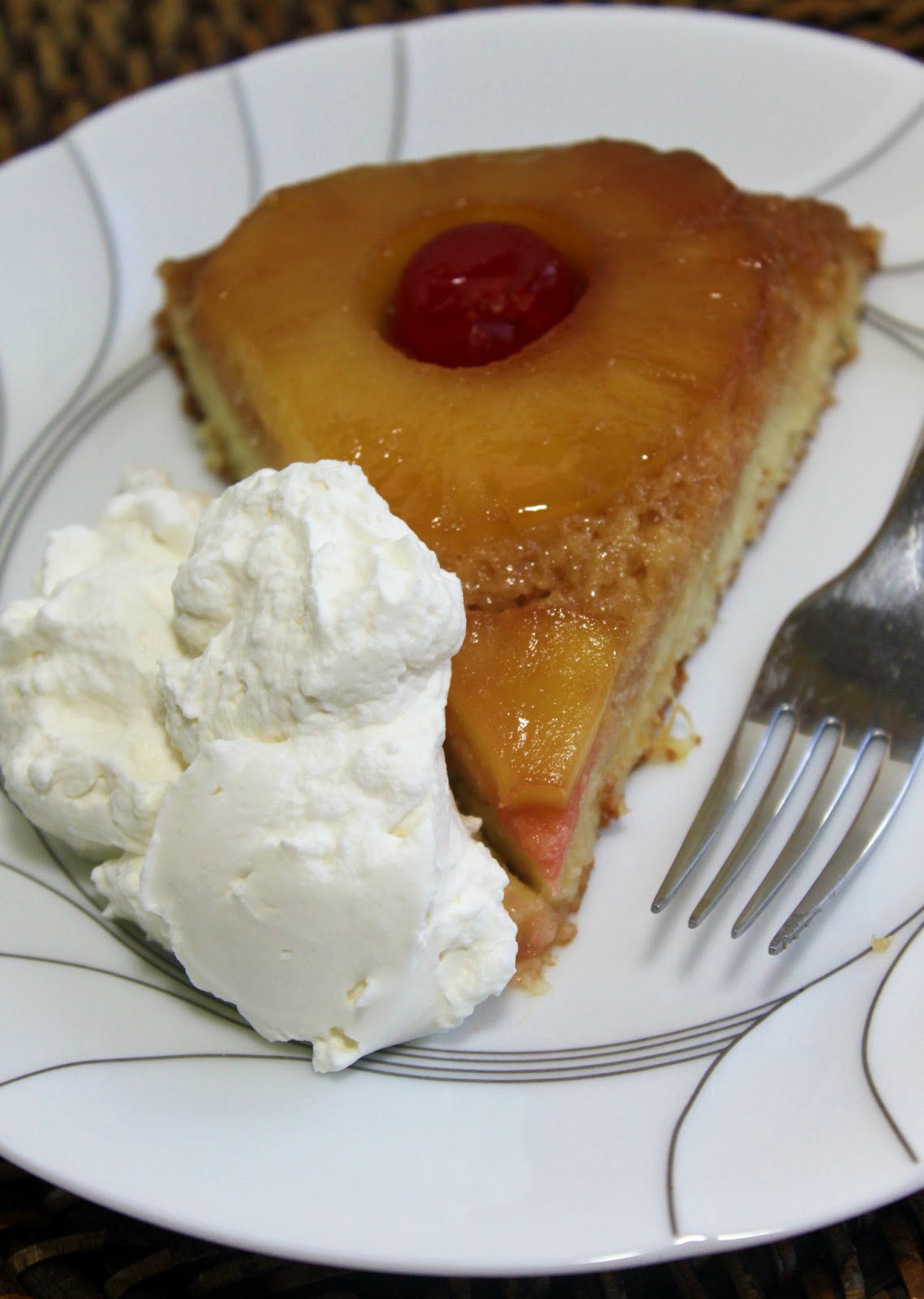 Pineapple Upside Down Cake (with a little rum) A Feast For The Eyes