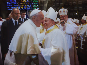 Dom Marcos Piatek com o Papa Francisco