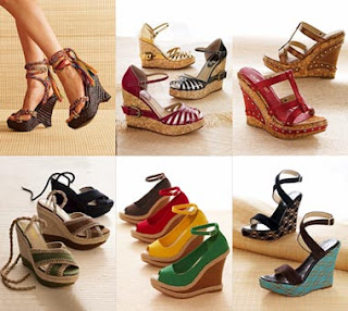 Sepatu Wedges Model Wedges Terbaru