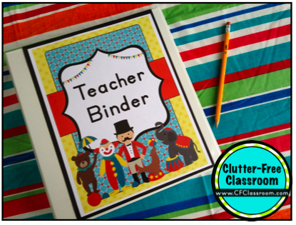 Clutter Free Classroom Carnival And Circus Themed Classrooms