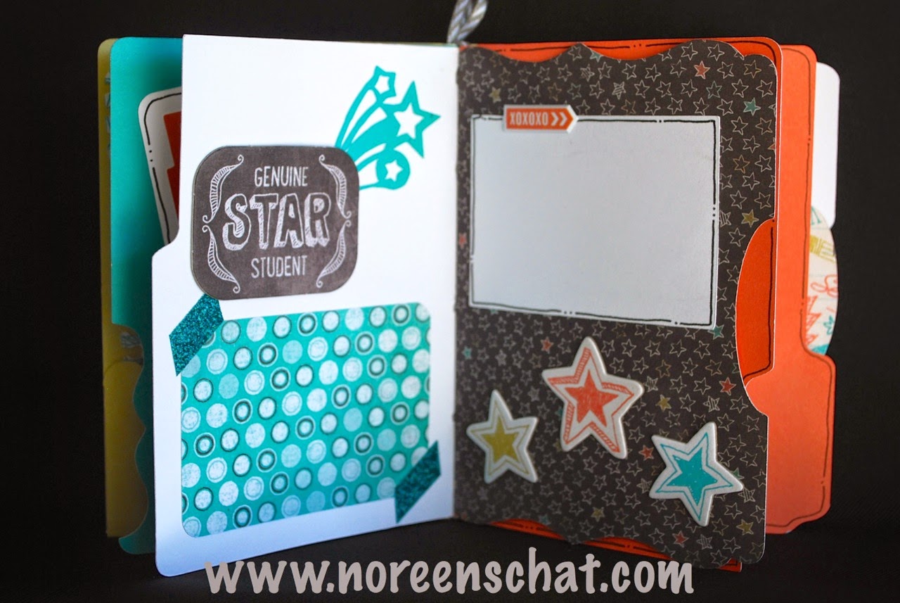 Noreen's Scrap N Chat CTMH Chalk It Up Artbooking MiniAlbum