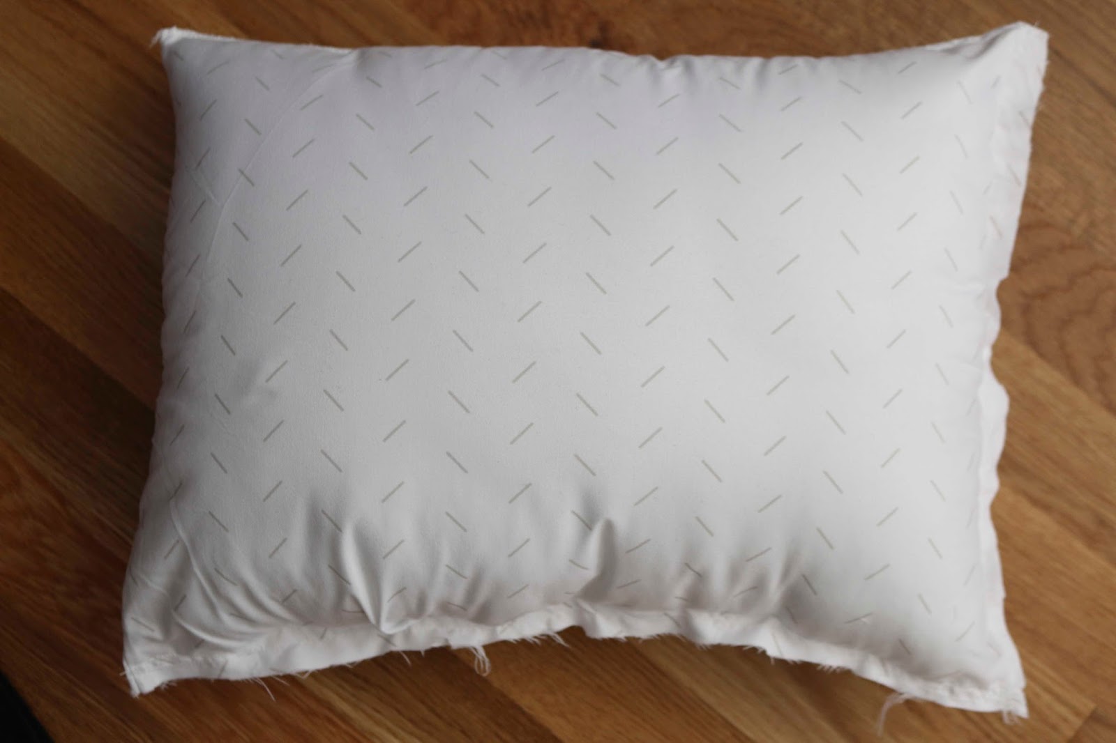 ChemKnits Making Pillow Forms out of a Bed Pillow