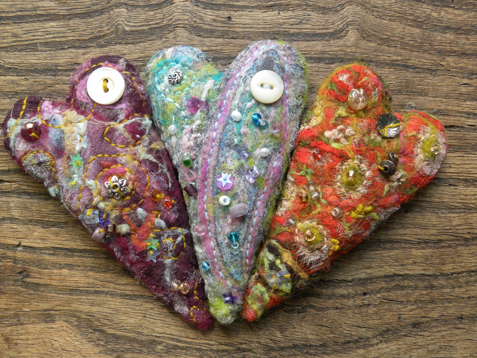 gill pinkney felt bits and pieces....