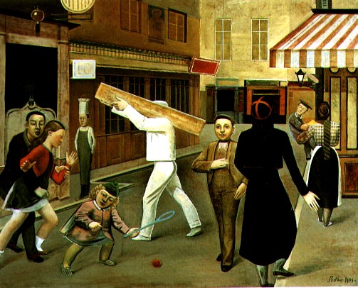 Balthus, The Street (1933)