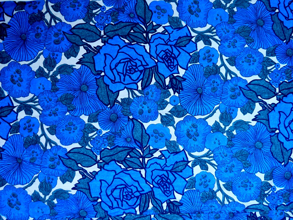 Fabric Friday 12 Electricblue Wool Crepe A Stitching Odyssey