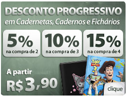 Descontos de até 15% em material escolar.