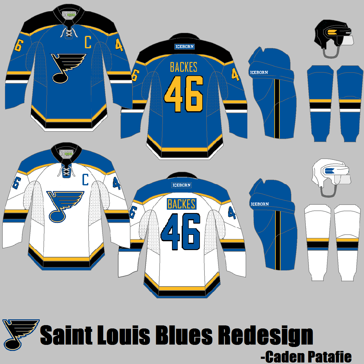 AJH Hockey Jersey Art: Crazy concept in a good way, and an mess up