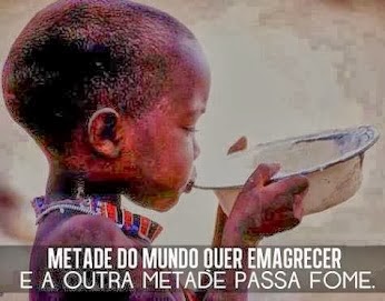 PORQUE? TEMOS O MUNDO NAS MAMÃOS