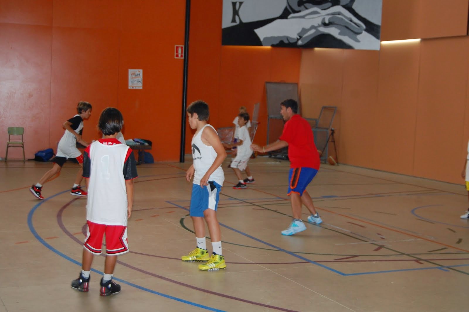 CEBasketcamp Kids Tenerife 2014 Video 4º Entreno Táctica Ind