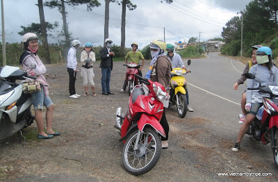 Dalat city - on the way to Langbiang moutain