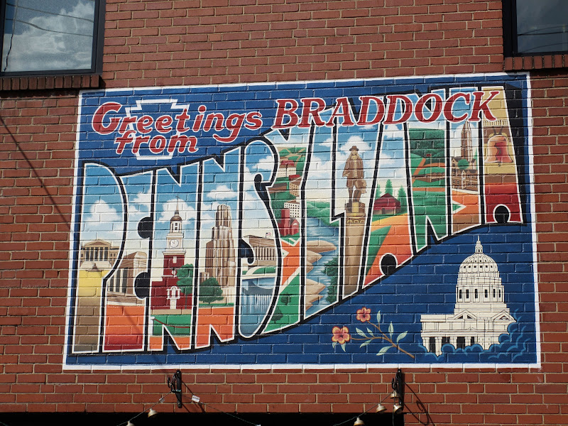 Pittsburgh Murals and Public Art Greetings from Braddock by Anthony