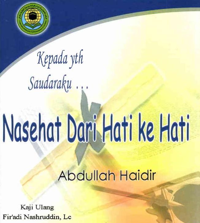 Download Ebook Nasehat Dari Hati ke Hati | Itik Bertakwa