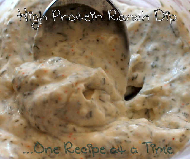 Learning the Ropes...One Recipe at a Time High Protein Ranch Dip