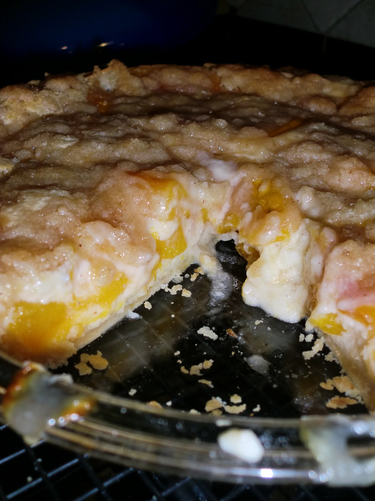 macaroni & cheese A Monday Recipe Colorado Peach Cream Pie
