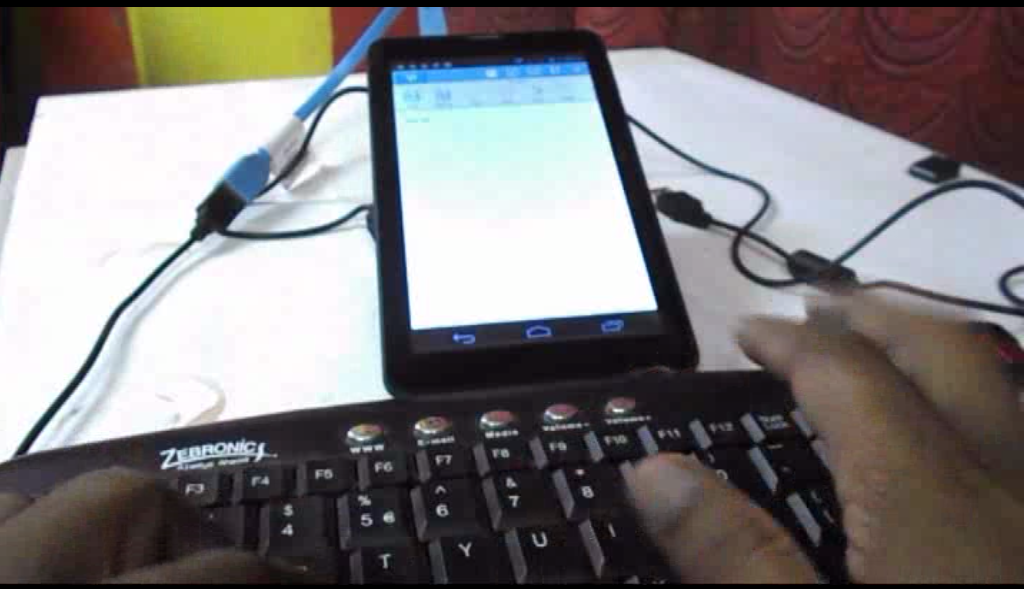Learn New Things How to connect Pen drive, Mouse and Keyboard to Tablet and Smartphone