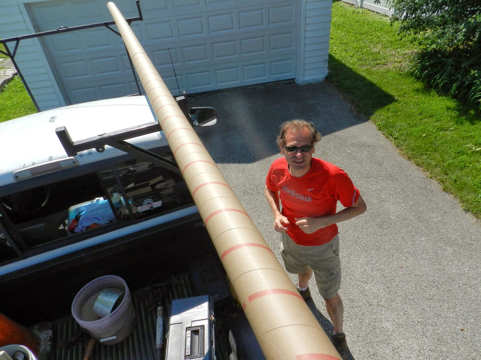 How to Install a Flagpole Proper Methods for Recieving the Flagpole