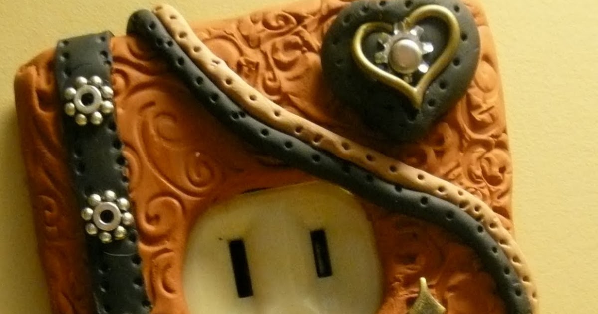 Sandy's Creations in Clay Unique Polymer Clay Light Switch Covers