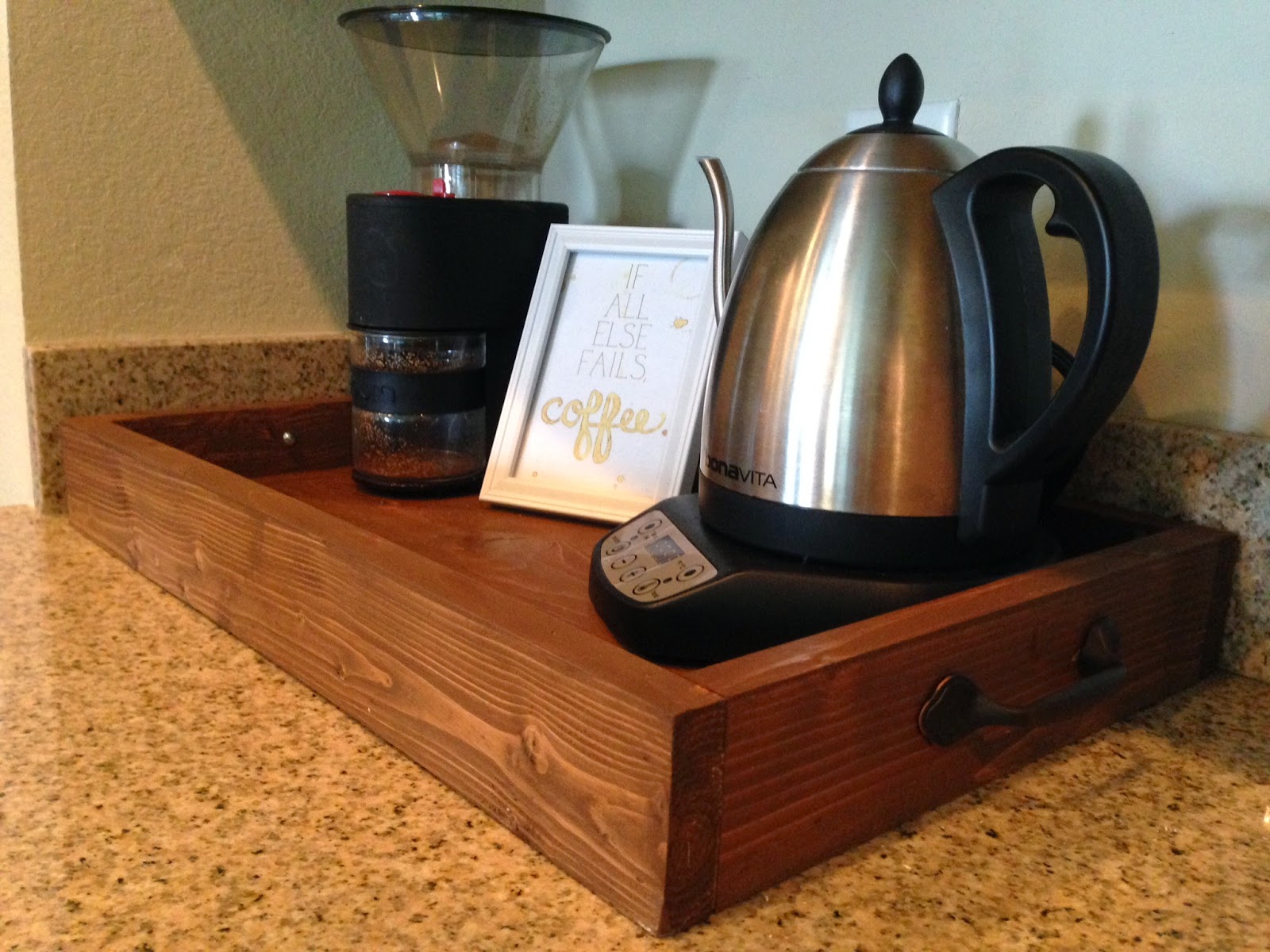 Heritage Circle DIY Coffee Tray & Coffee Storage