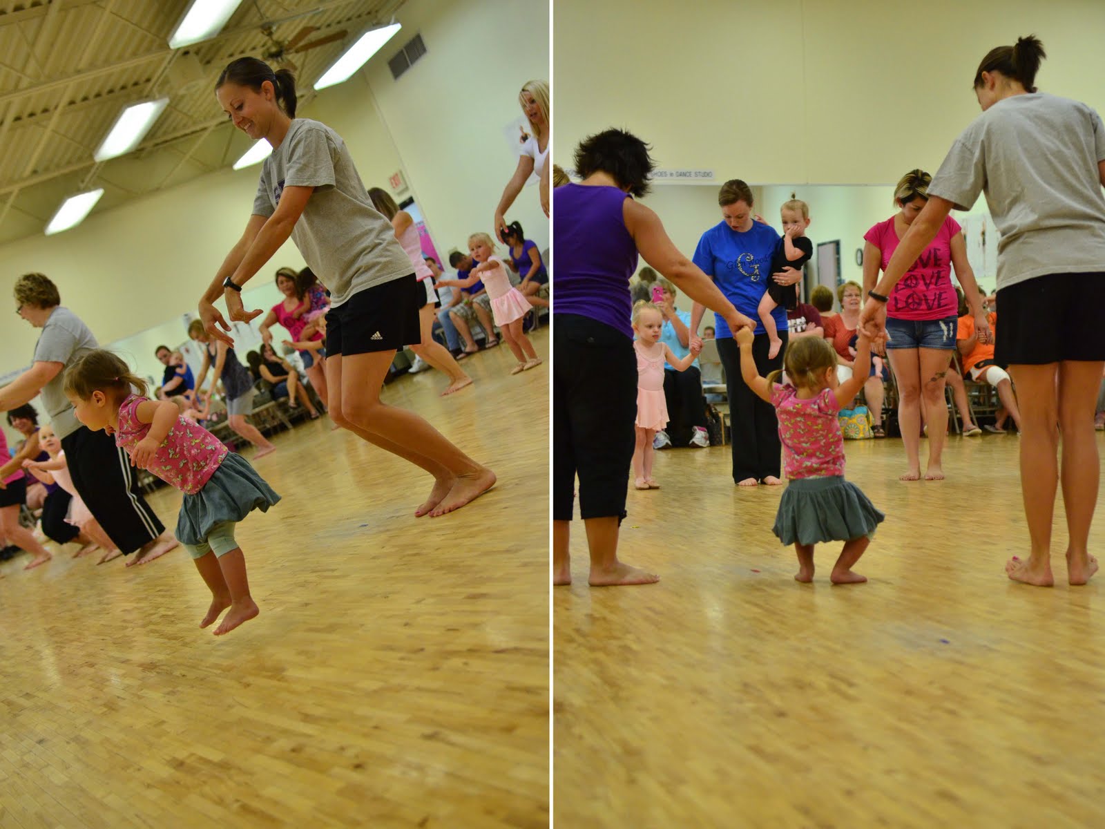 Bonnie and David Williams Mommy and Me Dance Class
