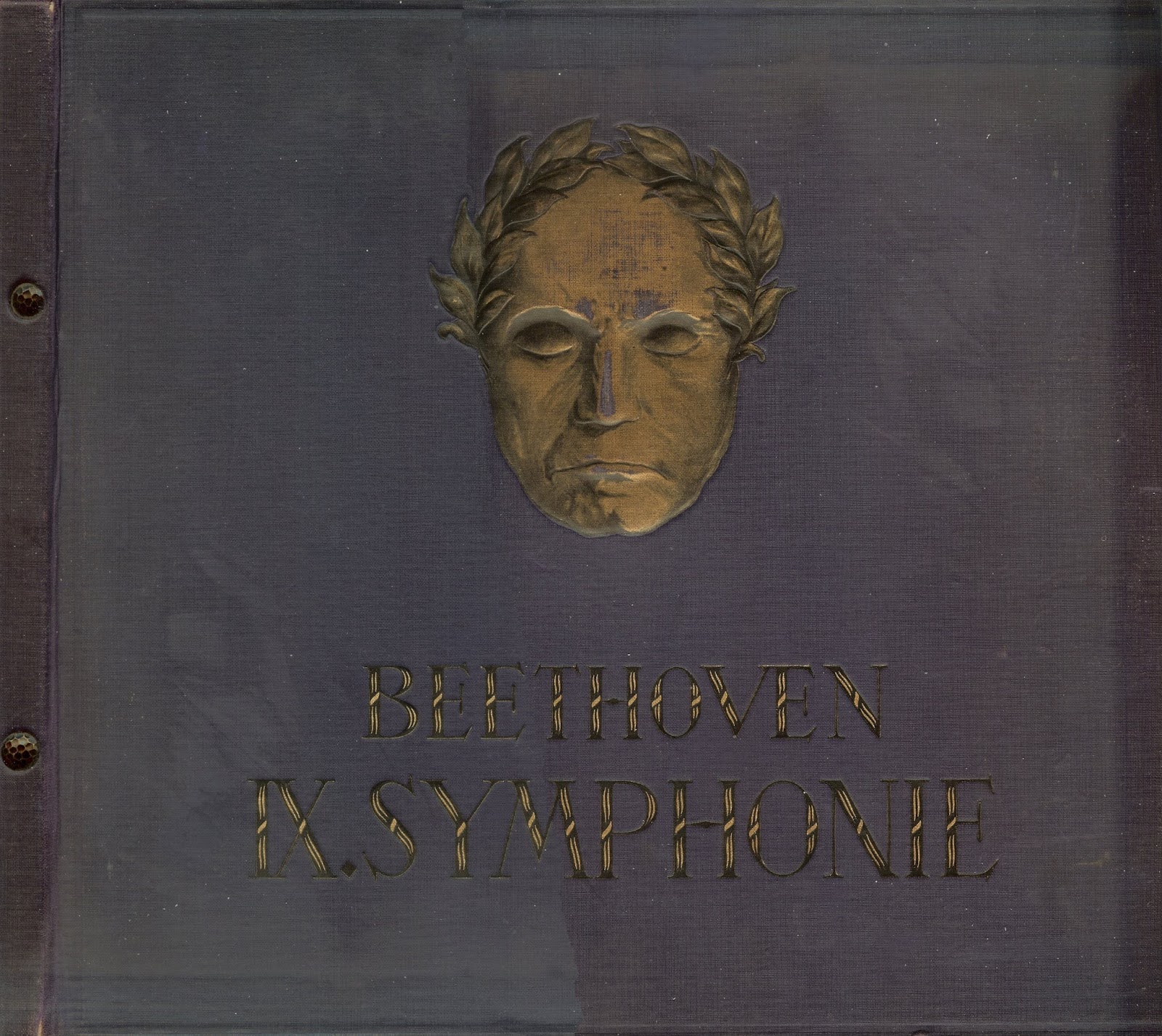 The Shellackophile Beethoven's Ninth The First Recording